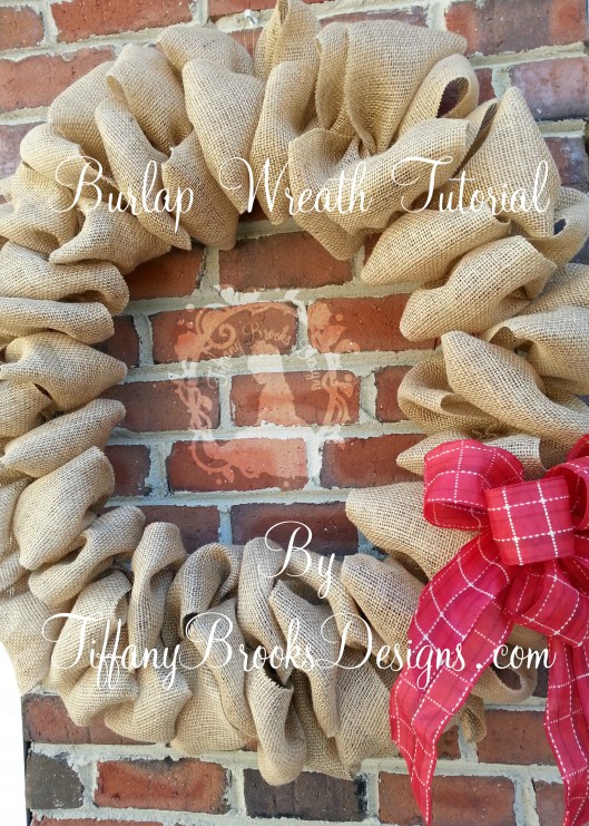 Burlap Wreath Tutorial Cover